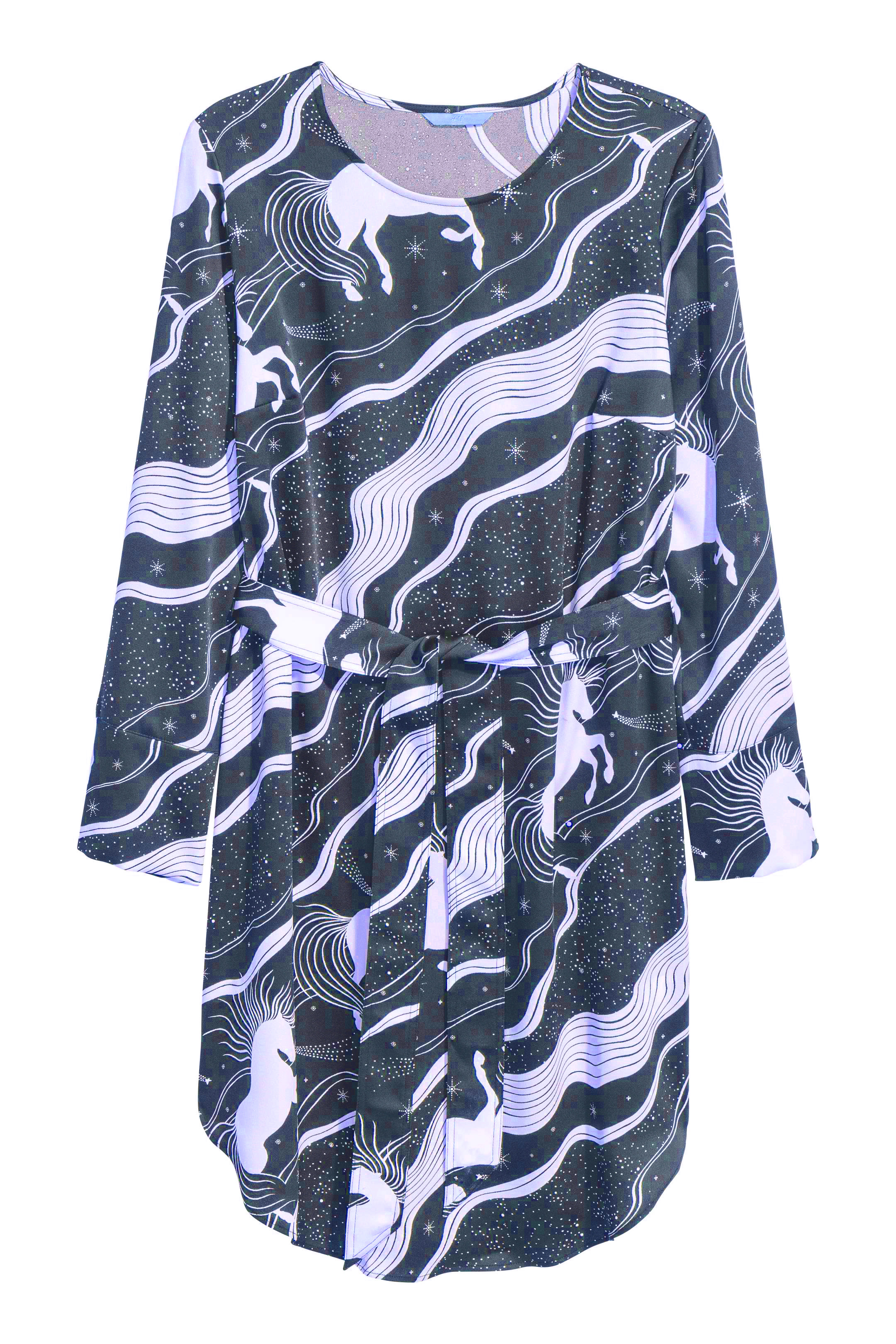 

Платье H&M 50 бело синий 5220786