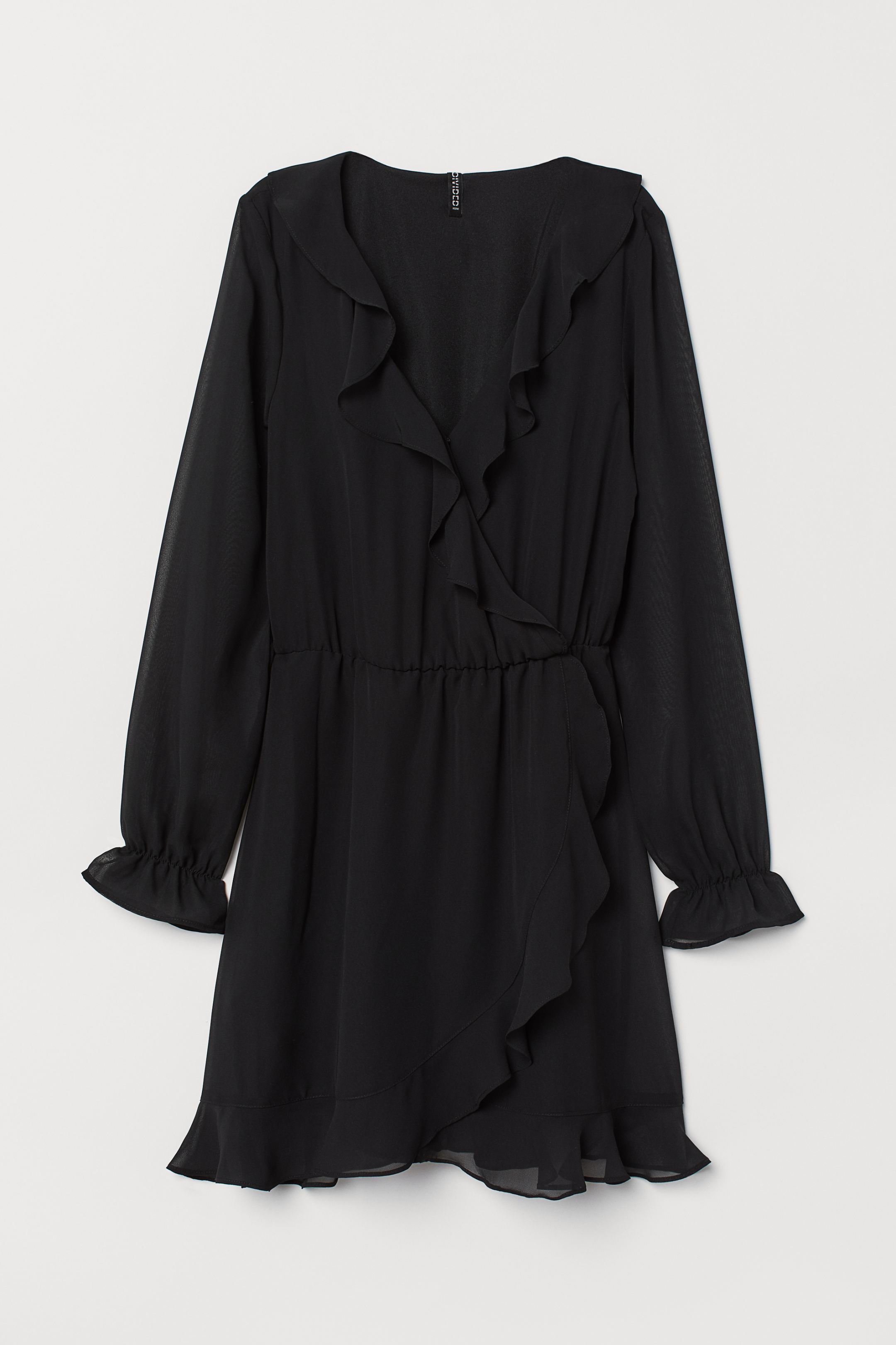 

Платье H&M 38 черный 7162628