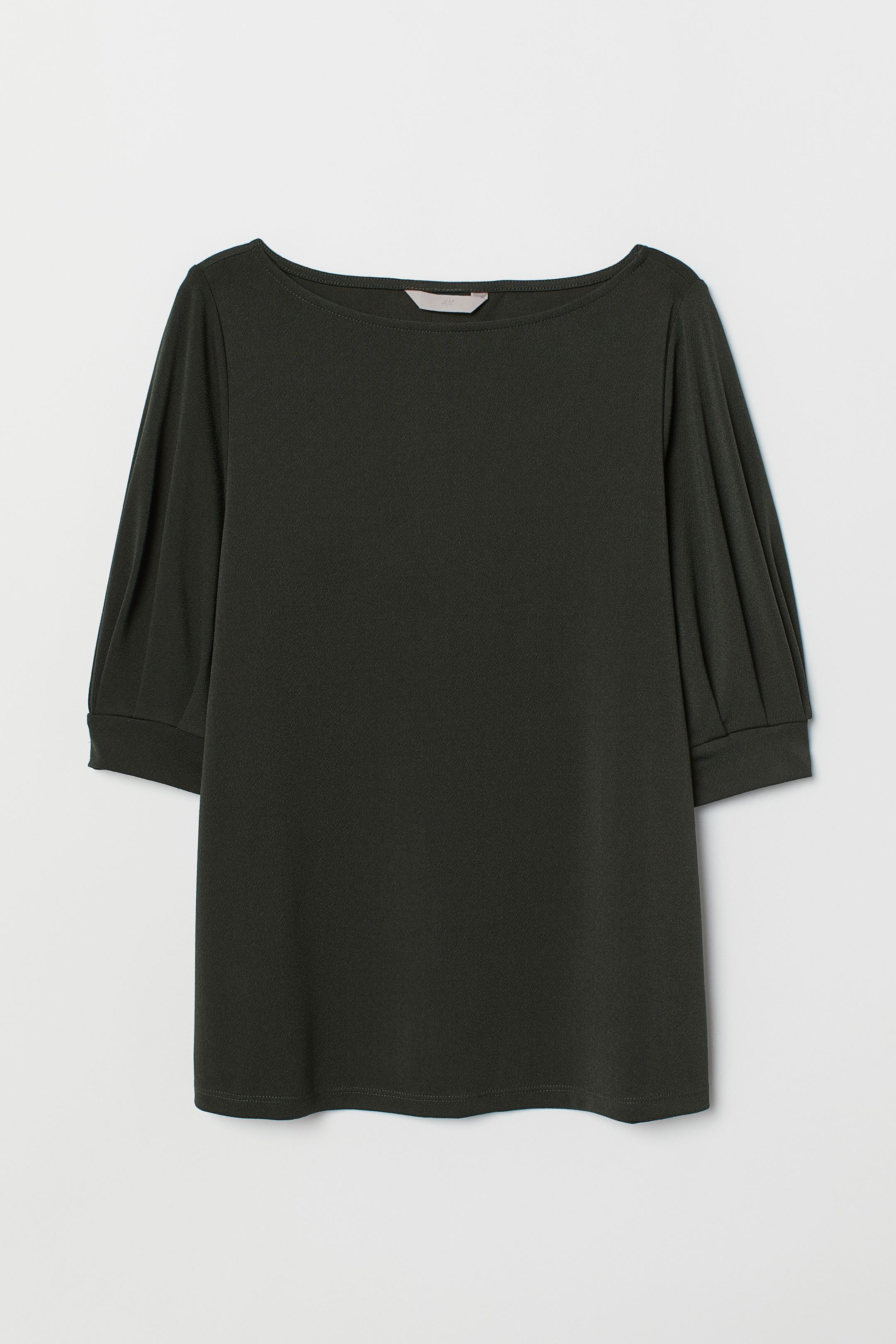 

Блуза H&M S темно зеленый 6640748