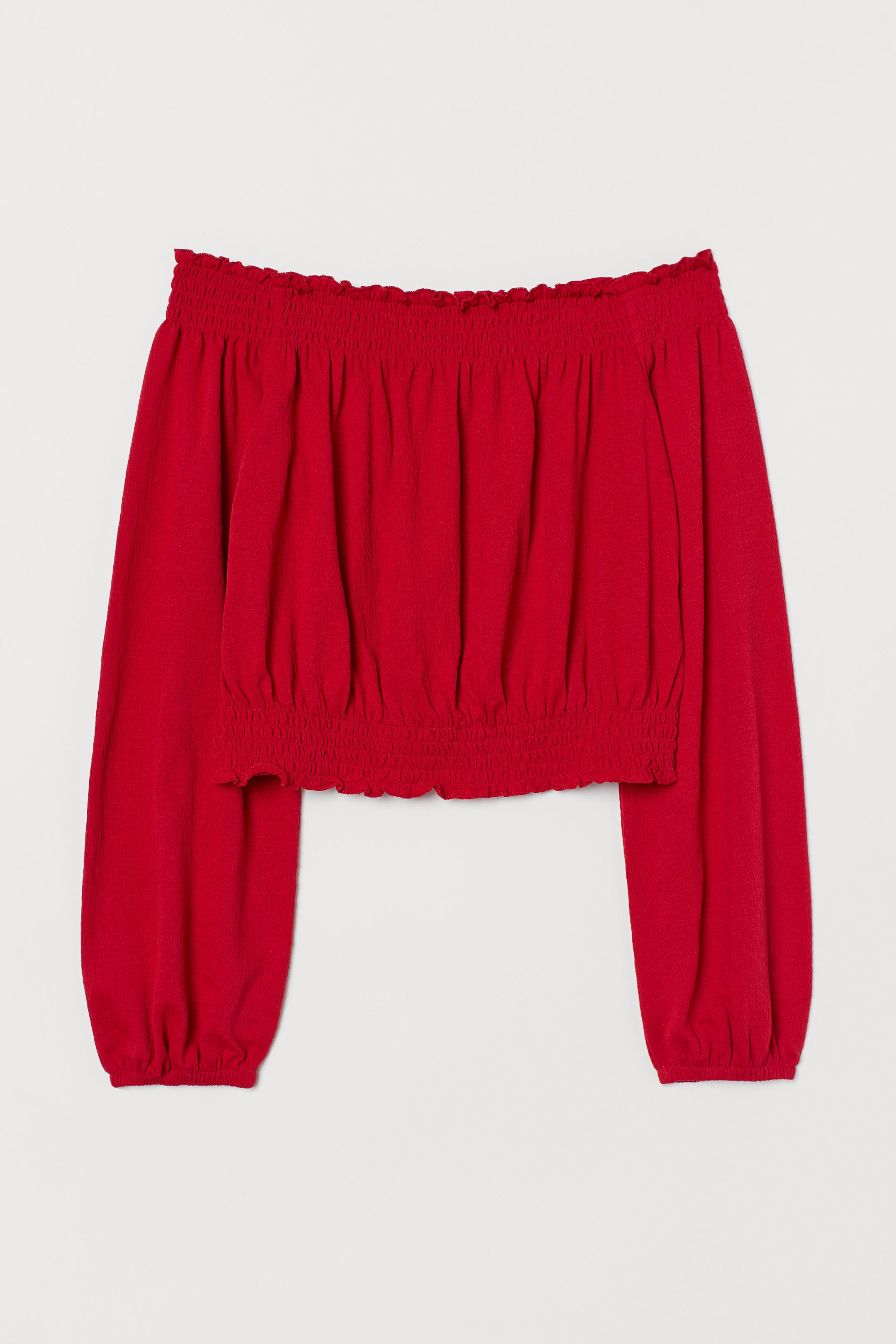 

Блуза H&M S красный 7442910