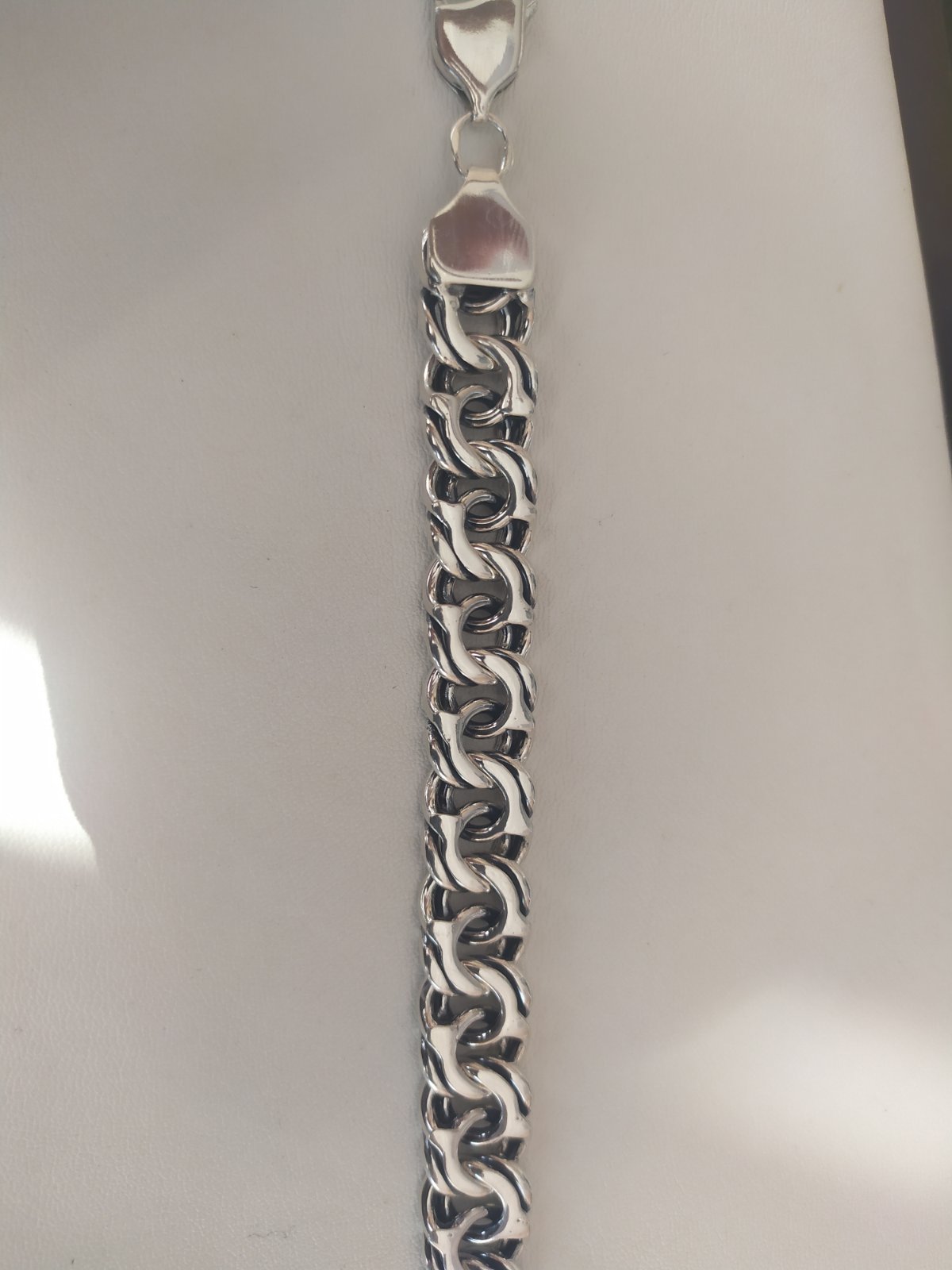 

Серебряная цепочка Meridian 925 пробы Московский бисмарк 45 размер с чернением 5002450ттт