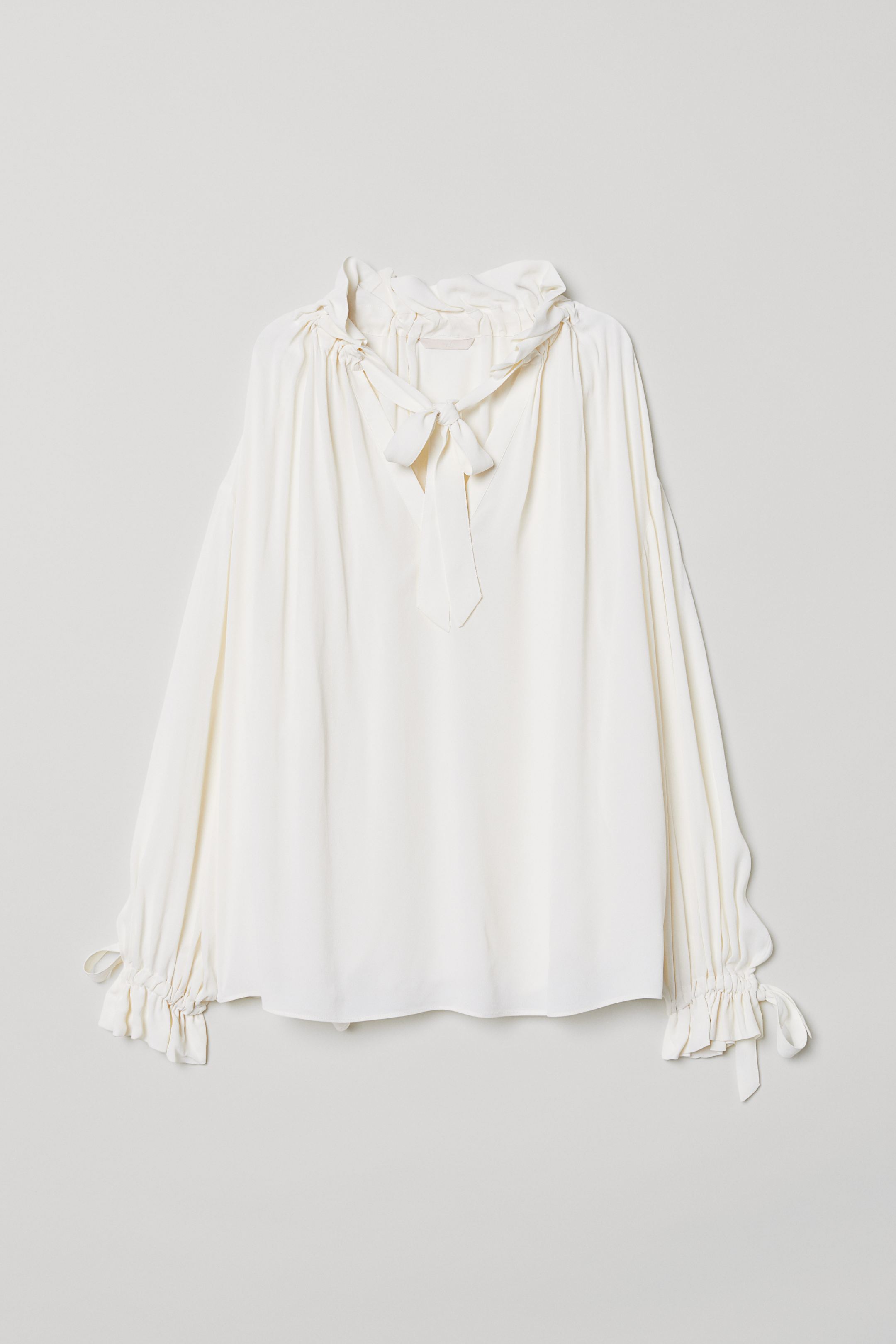 

Блуза H&M XS молочный 7012568