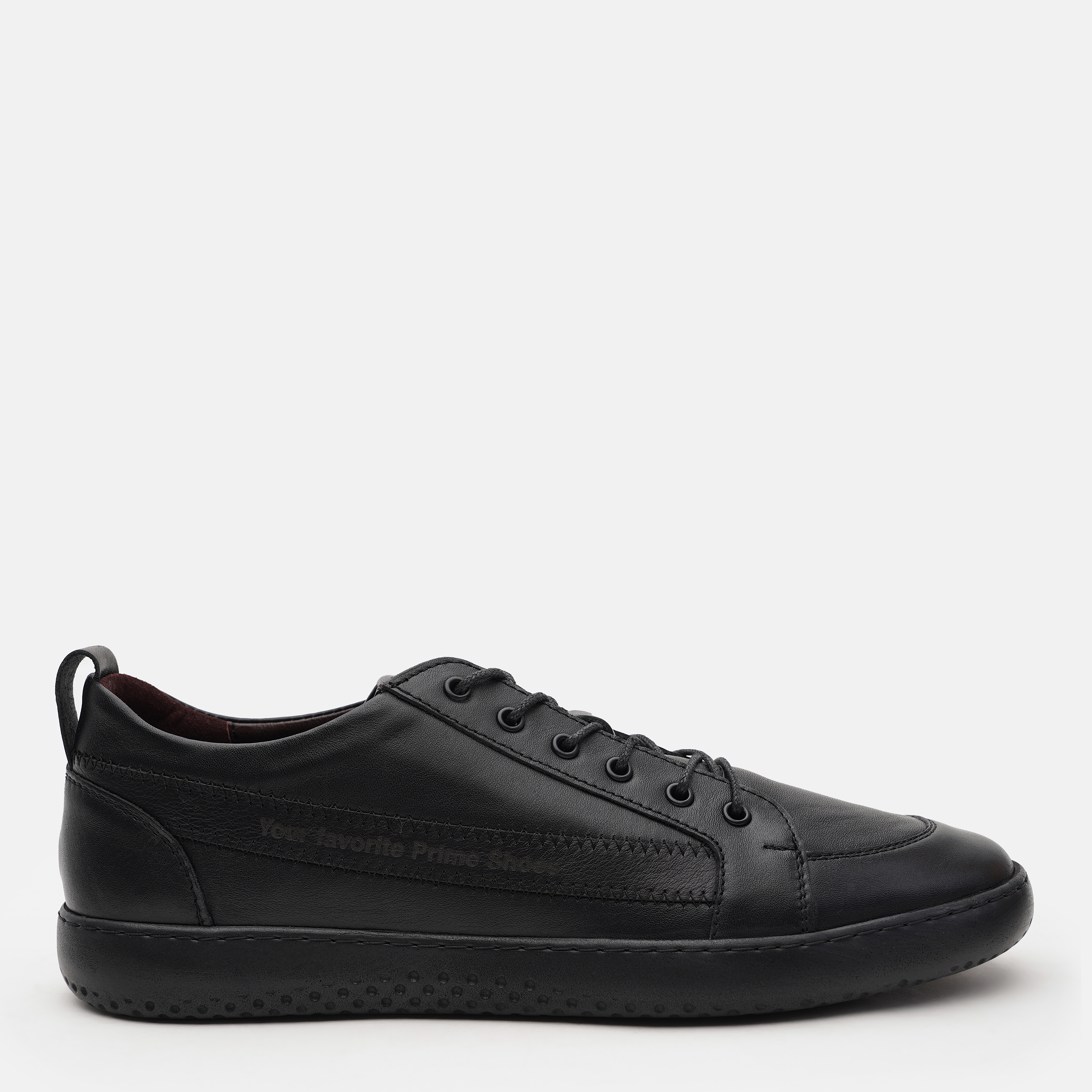 Акція на Чоловічі туфлі Prime Shoes 138 Black Leather 92-138-30134 41 27 см Чорні від Rozetka