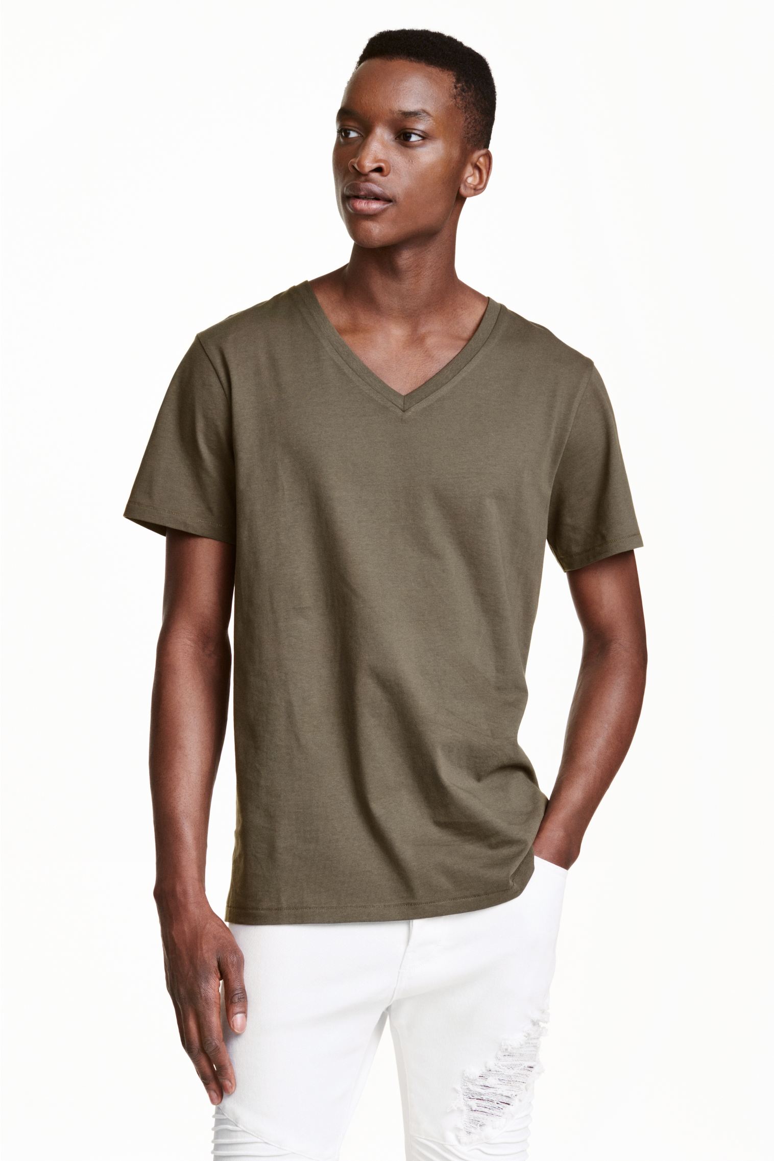 

Футболка H&M XS зеленый 3801394