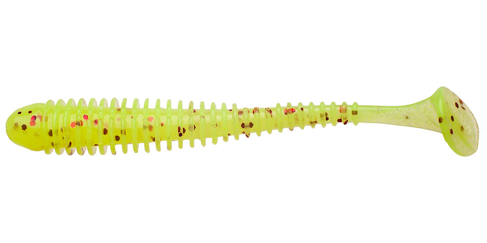 

Силикон Keitech Swing Impact 4.5" (6 шт/упак) ц:pal#01 chartreuseredflake (арт.15510636)