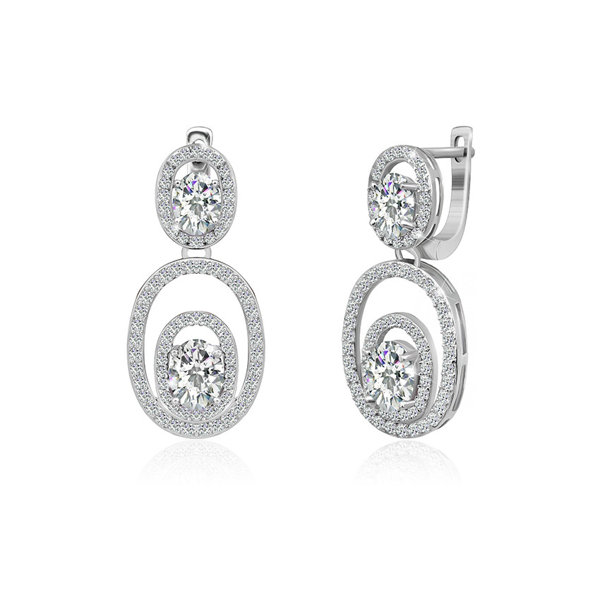 

Серебряные серьги Сильвекс 925 10,7 гр (СК2Ф/403)