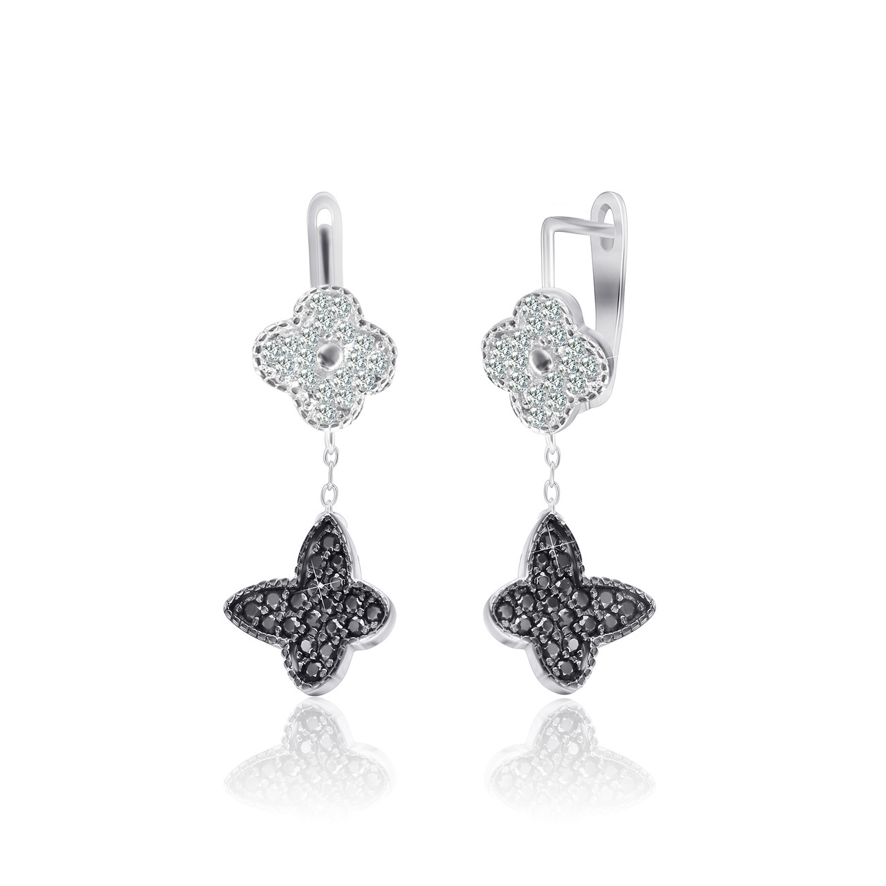

Серебряные серьги Сильвекс 925 2,8 гр (СК2ФО/1000)