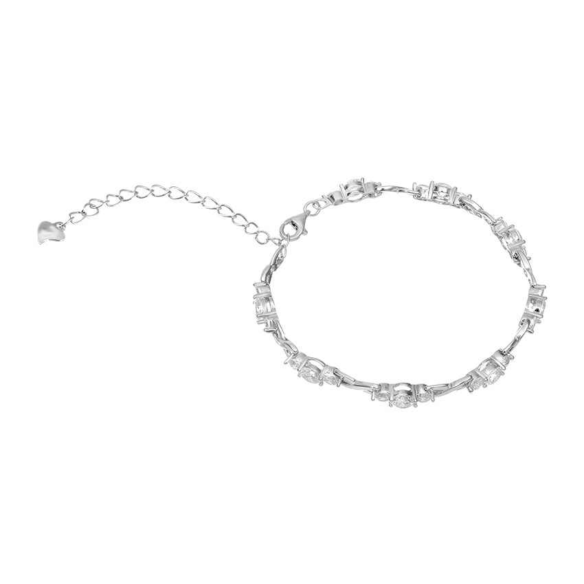 

Серебряный браслет Сильвекс 925 15,5+5 см ±2 (Б2Ф/474)