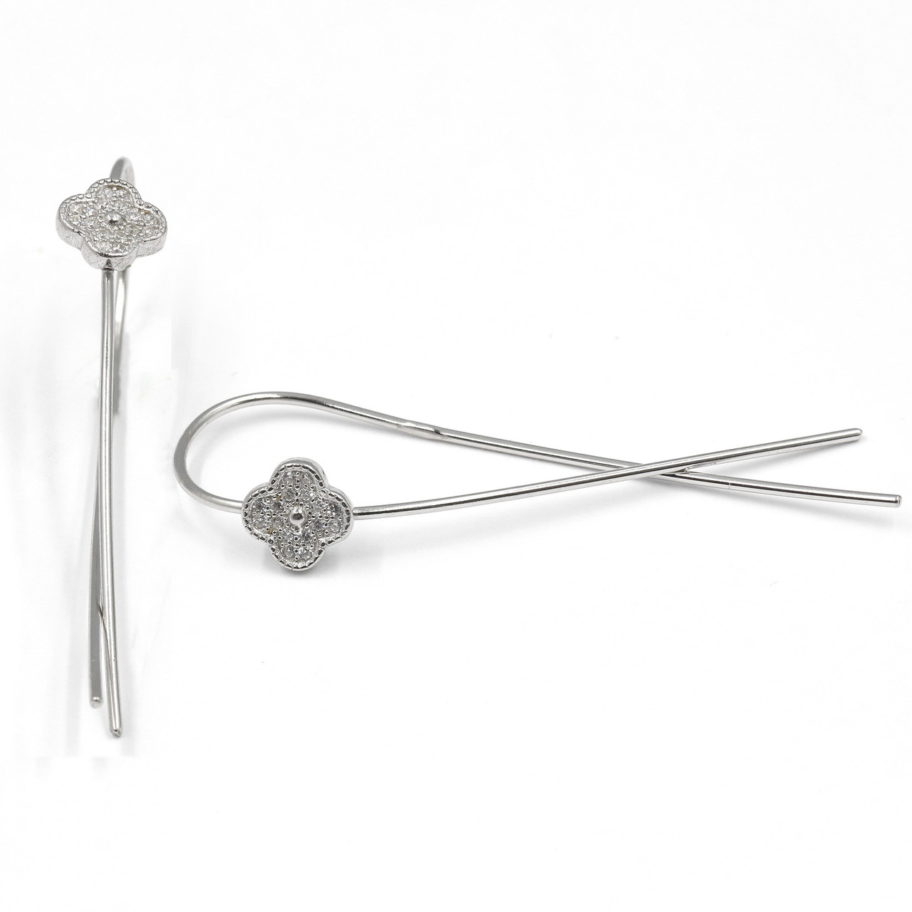

Серебряные серьги Сильвекс 925 2,2 гр (с2ф/1425)