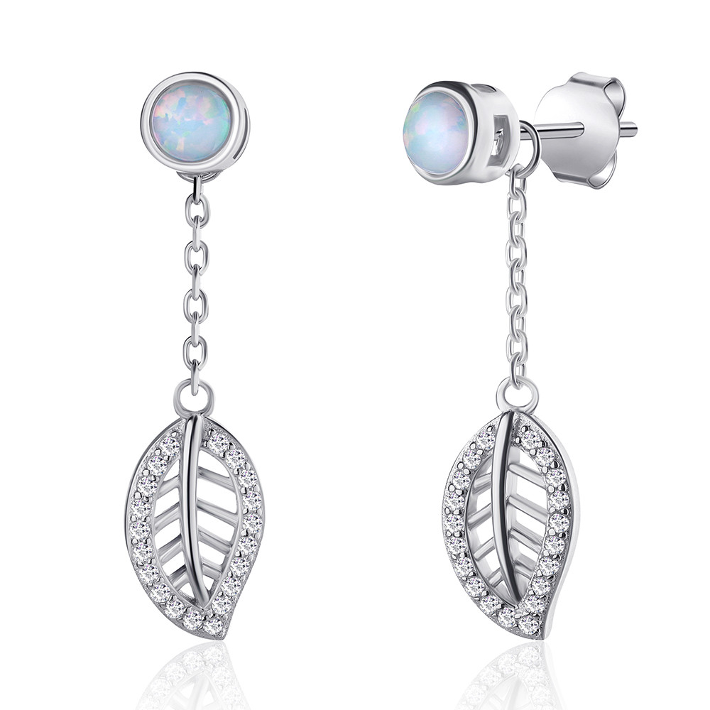 

Серебряные серьги Сильвекс 925 2,5 гр (ск2опбф/1101)