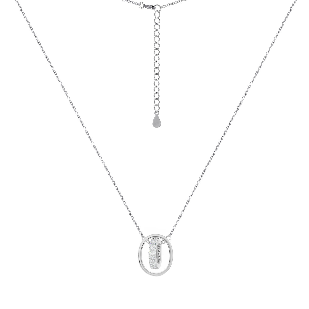 

Серебряное колье Сильвекс 925 45+5 см ±2 (Кл2Ф/709)