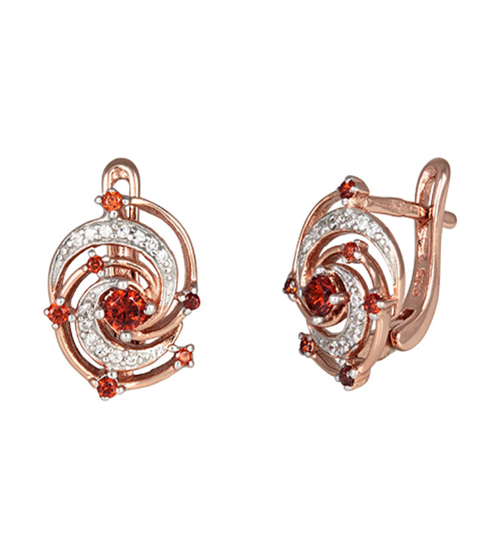 

Серебряные серьги Сильвекс 925 3,3 гр (СК3ФГ/351)