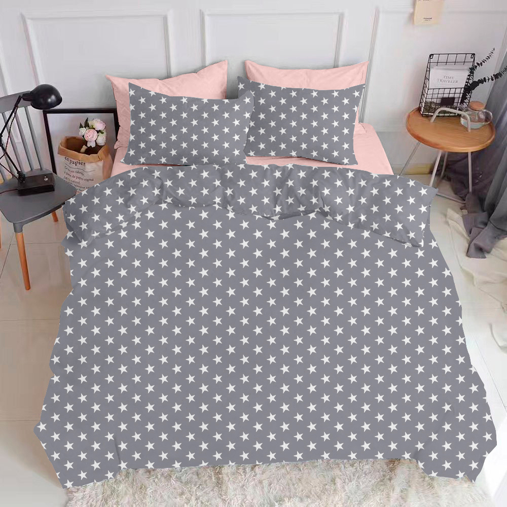 

Комплект постельного белья Cosas Stars B-Grey-El-Rose 200х220