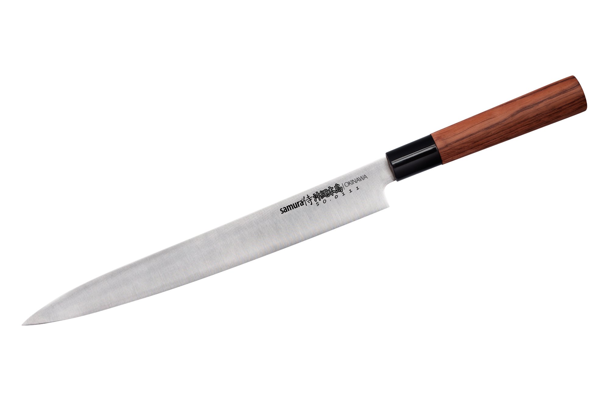 

Нож кухонный Янагиба, 270 мм, Samura "Okinawa" (SO-0111)