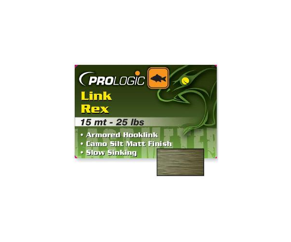 

Поводковый материал Prologic Link Rex 15m 40lbs Camo Silt (арт.123418460104)
