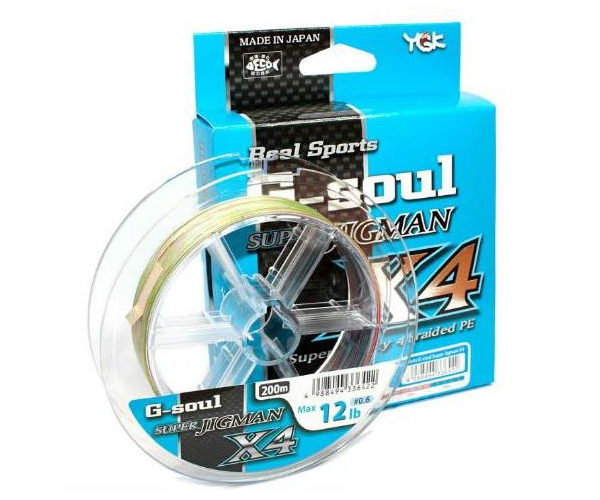 

Шнур YGK G-Soul Super Jig Man X4 200м №0.8 (арт.40404118127)