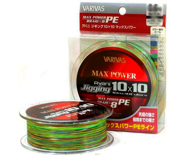 

Шнур Varivas Avani Jigging 10*10 Max Power 300м №5 (арт.40404114511)