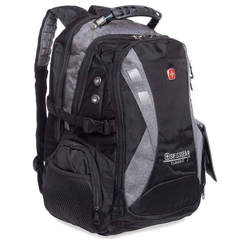 Рюкзак городской офисный Victor 9371 35 литров Black-Grey от продавца ...