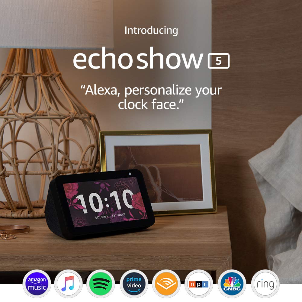 Умный дисплей Amazon Echo Show 5 с голосовым ассистентом Amazon Alexa  Charcoal – фото, отзывы, характеристики в интернет-магазине ROZETKA от  продавца: THANOS | Купить в Украине: Киеве, Харькове, Днепре, Одессе,  Запорожье, Львове