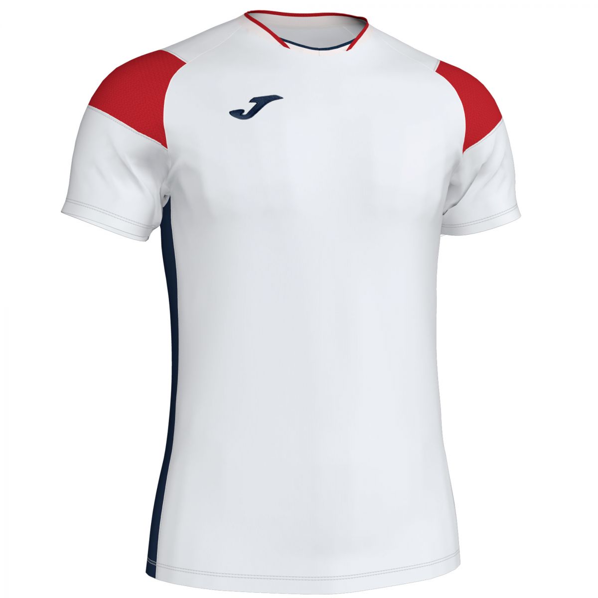 

Футболка игровая Joma CREW III 101269.206 цвет: белый/красный, размер M