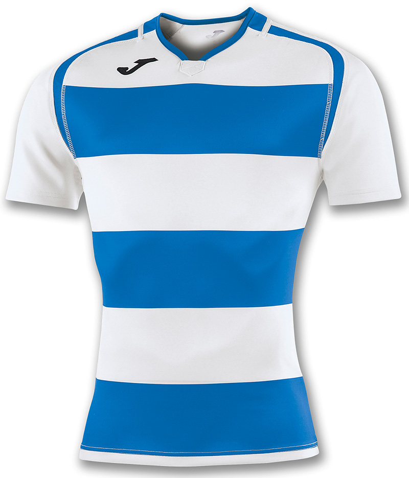 

Футболка игровая Joma Prorugby 100735.700 цвет: голубой/белый, размер S