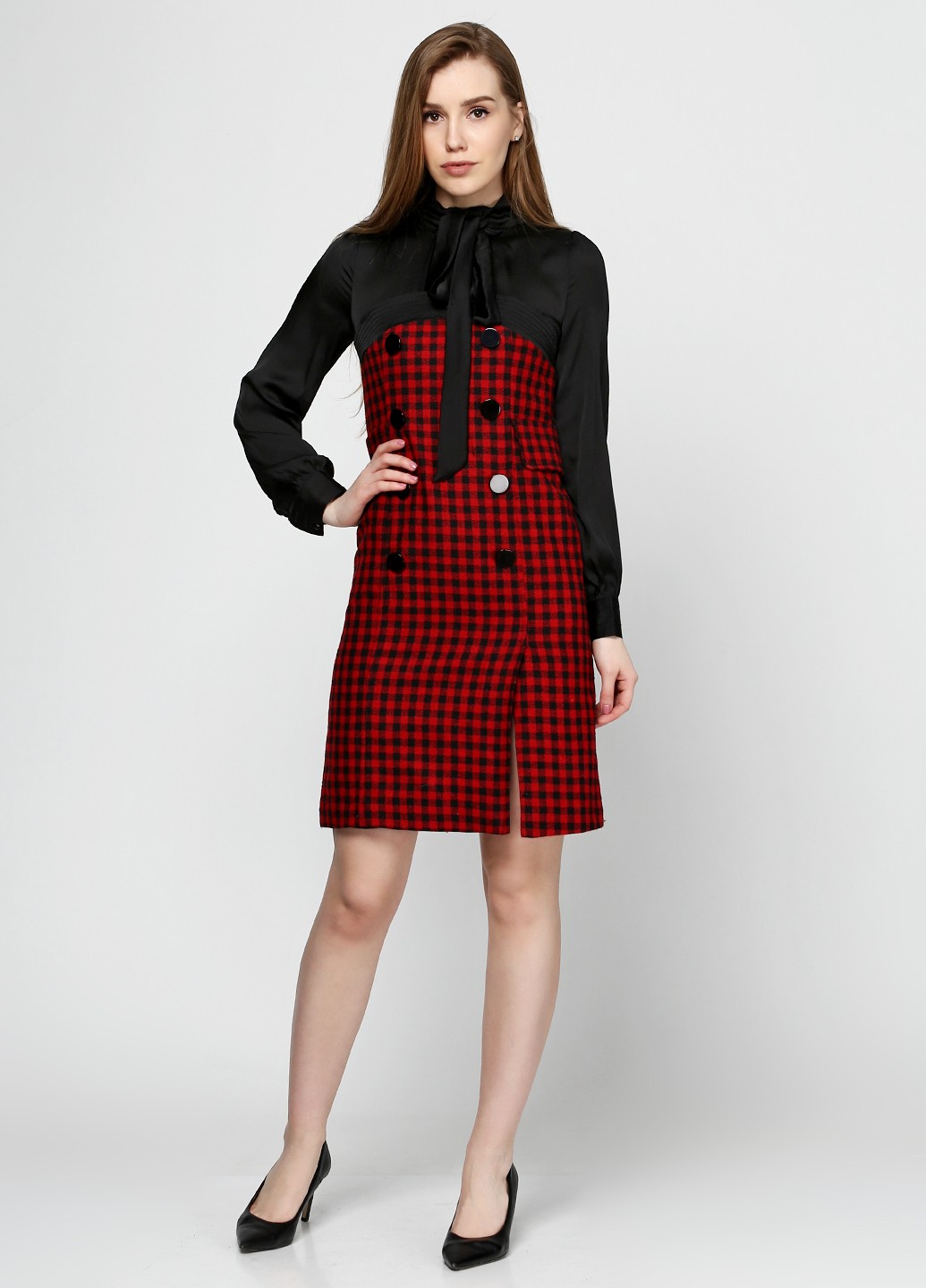 

Платье Nuoya S черный, красный (CH-68596_Black-Red)