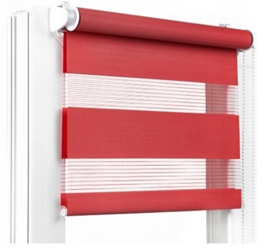 

Ролета Roll Star День-Ночь 190x180 см Красный (DN 120)