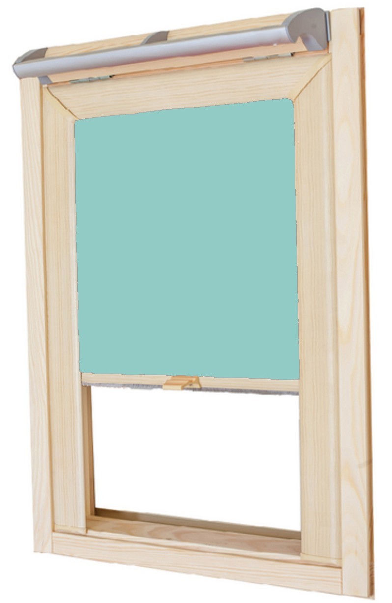 

Ролета для мансардных окон Fakro 78x160 Roll Star 62x143 см Голубая лагуна (0929)