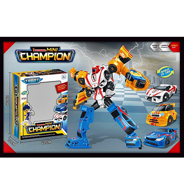 

Трансформер "TOBOT" "CHAMPION" в коробці, 529 р.22*10*28см.
