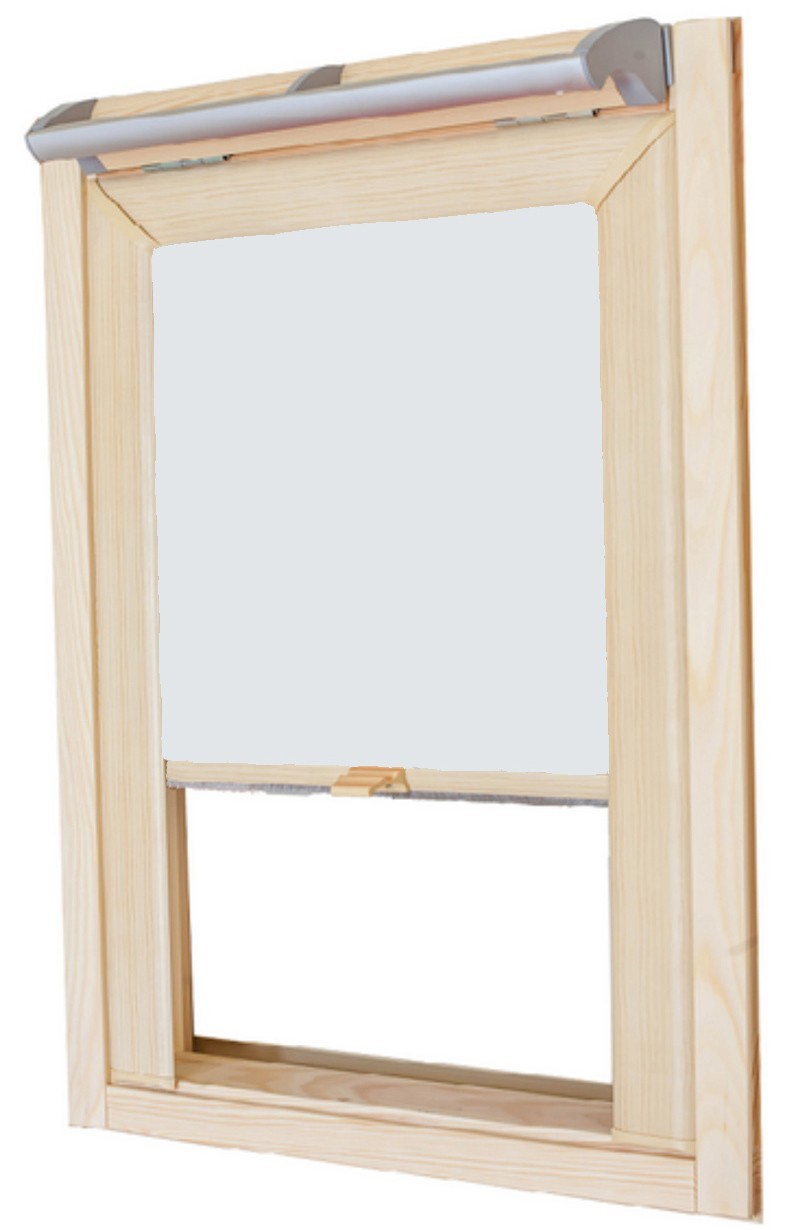 

Ролета для мансардных окон Fakro 114x140 Roll Star 98x123 см Белая (0120)