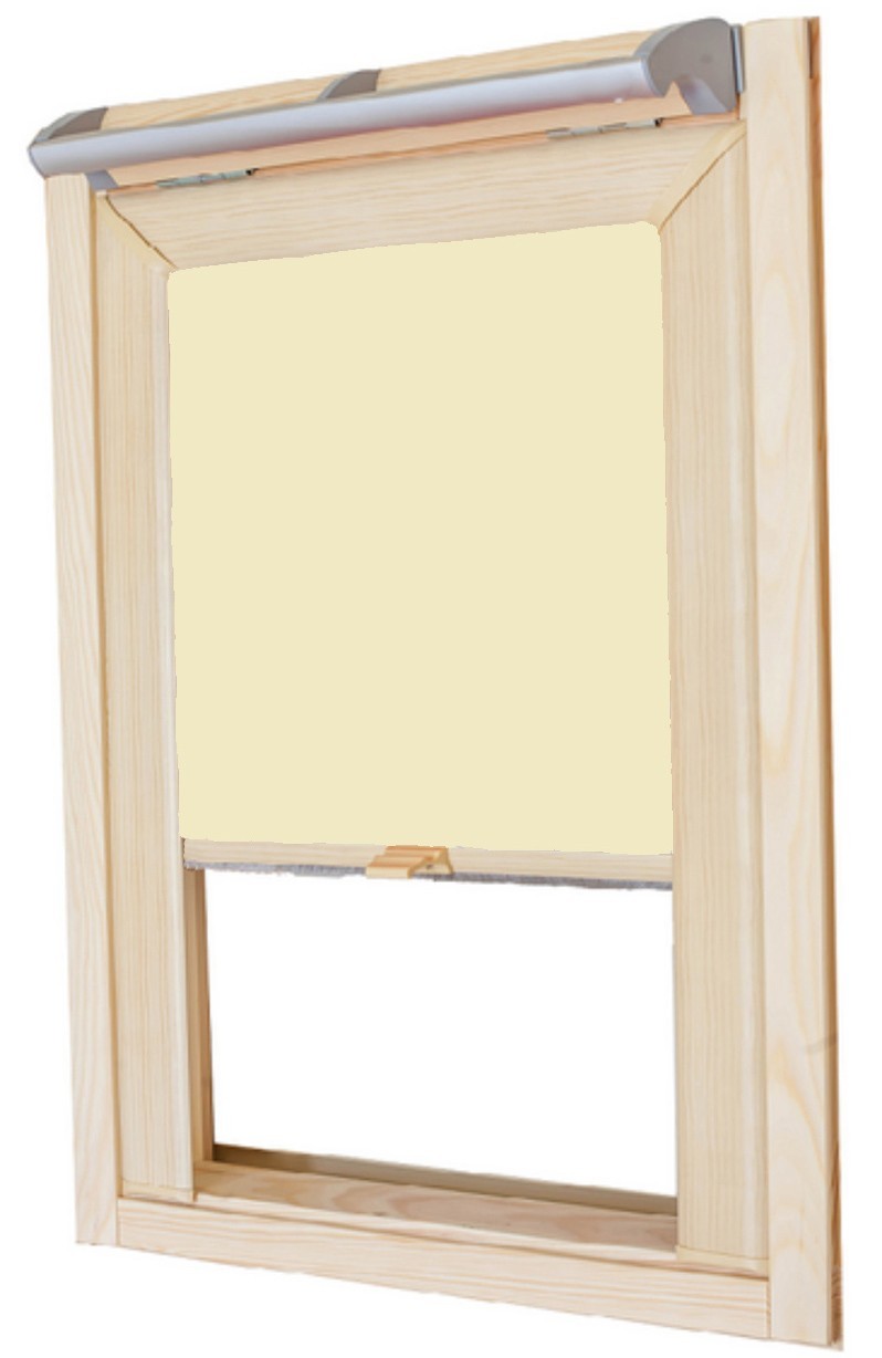 

Ролета для мансардных окон Fakro 78x160 Roll Star 62x143 см Ваниль (0210)