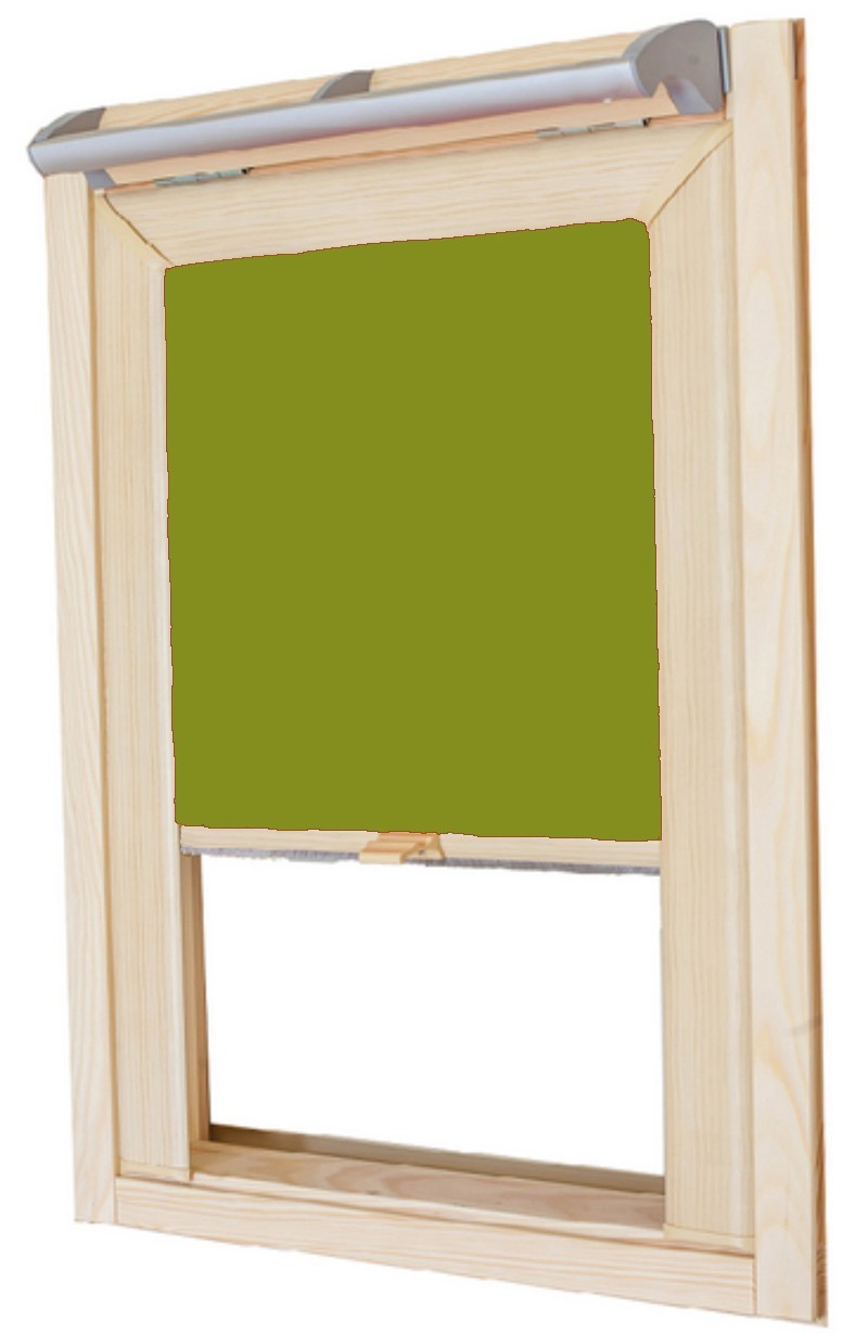 

Ролета для мансардных окон Fakro 55x98 Roll Star 39x81 см Лайм (6430)