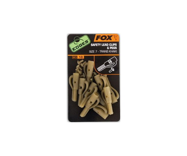 

Клипса Fox. Edges Lead Clips + Pegs Trans Размер 7 (арт.123415790168)