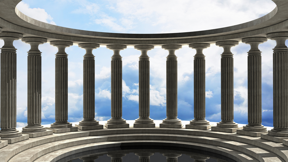 

Фотообои 3D 'Колонны' (5508) , Живопись