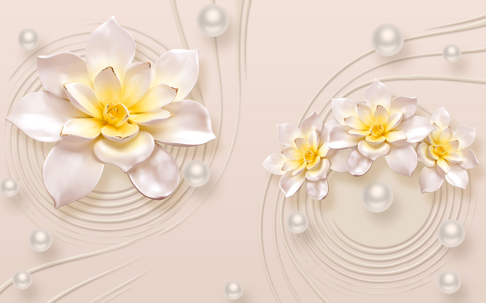 

Фотообои 3D '3Д Цветы' (5361) , Живопись