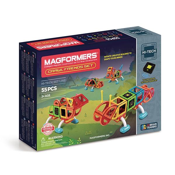 

Магнитный конструктор Рептилии, 55 эл., Magformers