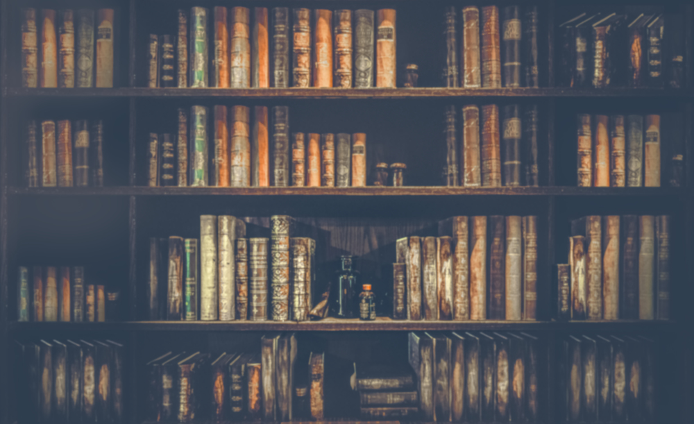 

Фотообои Фоны и текстуры 'Книжный шкаф' (5778) , Холст