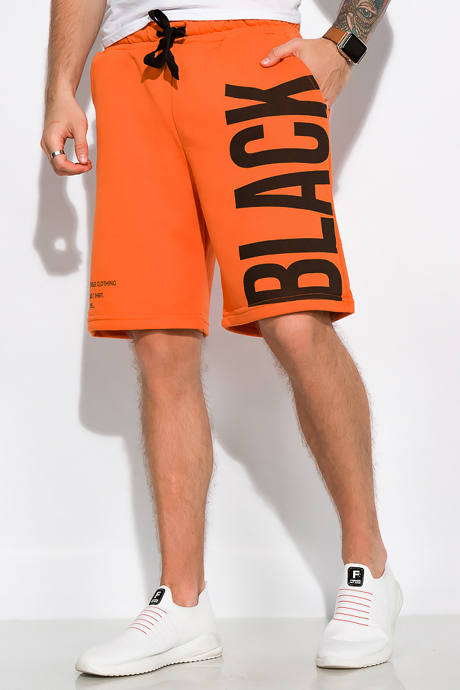 

Шорты с текстовым принтом Time of Style 148P130-2 XXL Оранжевый