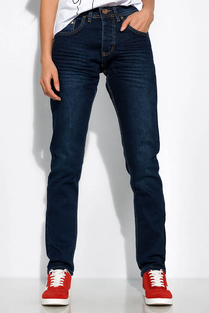 

Джинсы женские модель Regular Fit Time of Style 148P301 32 Темно-синий