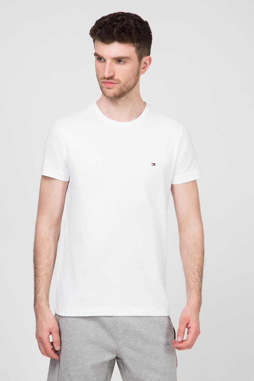 

Мужская белая футболка ESSENTIAL COTTON Tommy Hilfiger XXL MW0MW13344