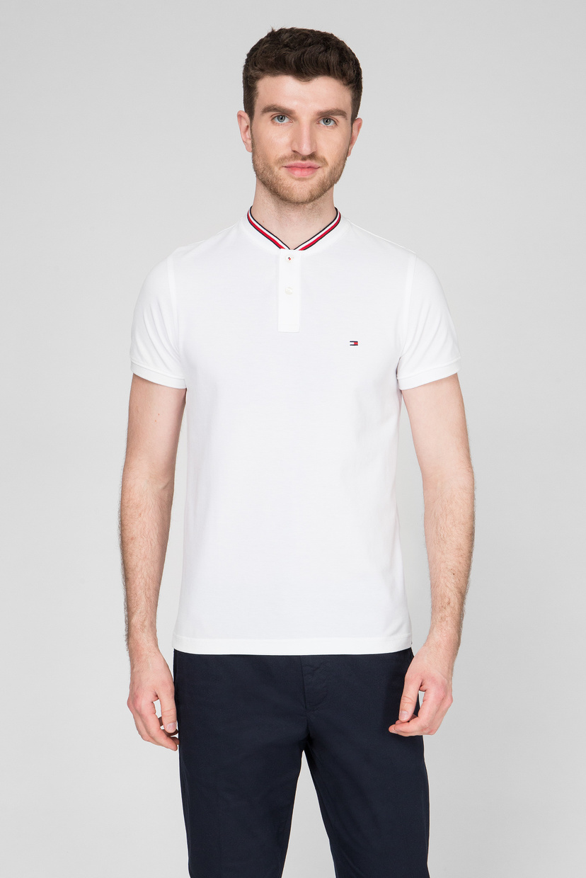 

Мужское белое поло Slim Fit Tommy Hilfiger XXL MW0MW13091