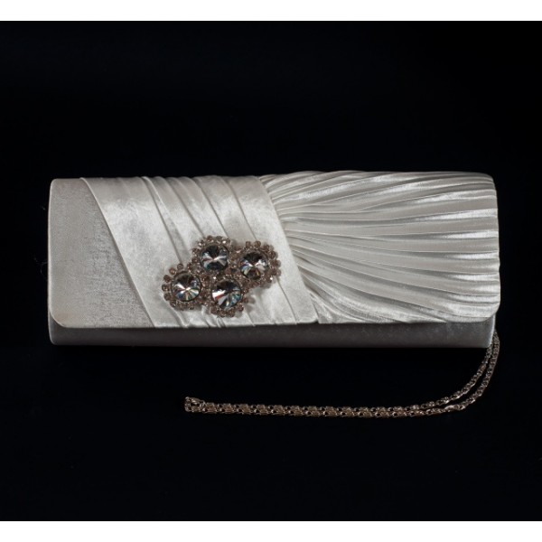 

Клатч 0846 ivory (св.серый)