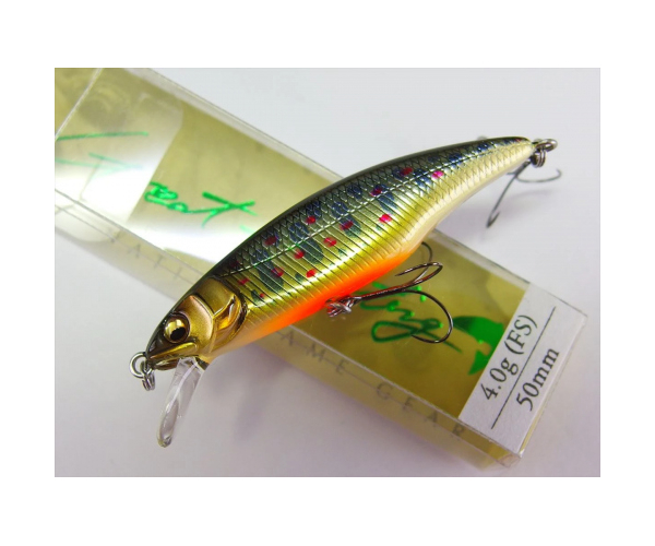 

Воблер Megabass GREAT HUNTING 50 FLAT SIDE (F) col. TAKUMI IWANA (арт.1234909933137)