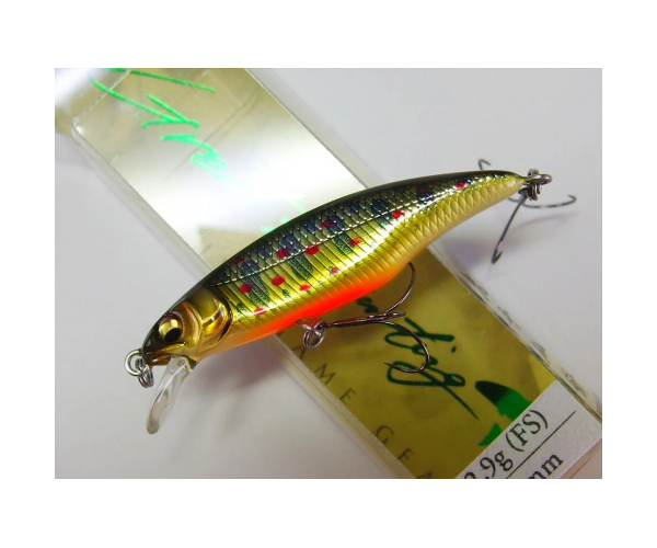 

Воблер Megabass GREAT HUNTING 45 FLAT SIDE (FS) col. TAKUMI IWANA (арт.1234909933204)