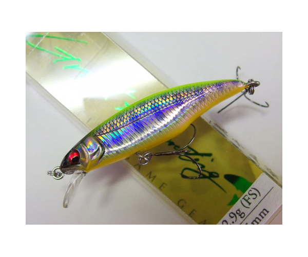 

Воблер Megabass GREAT HUNTING 45 FLAT SIDE (FS) col. LZ CHART BACK YAMAME (арт.1234909933213)