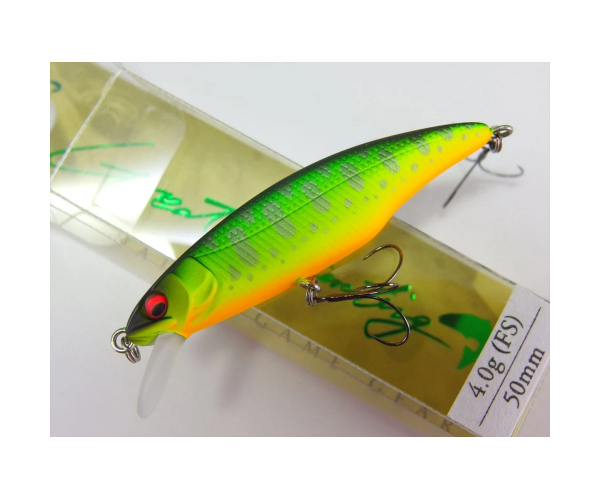 

Воблер Megabass GREAT HUNTING 50 FLAT SIDE (F) col. PA-MARK MAT TIGER (арт.1234909933153)