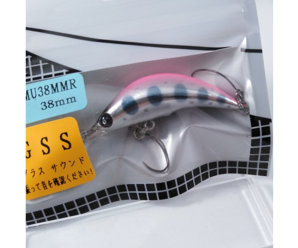 

Воблер Mukai Zanmu 38MMR-F GSS 2.6г L10 (арт.40405076856)