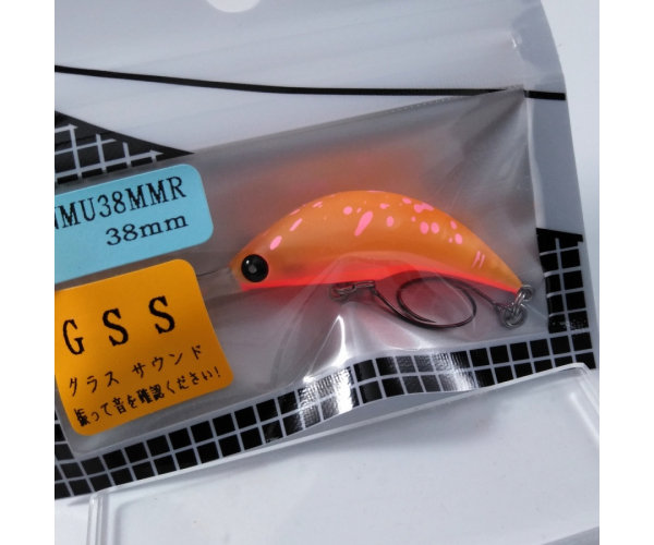 

Воблер Mukai Zanmu 38MMR-F GSS 2.6г L2 (арт.40405076851)