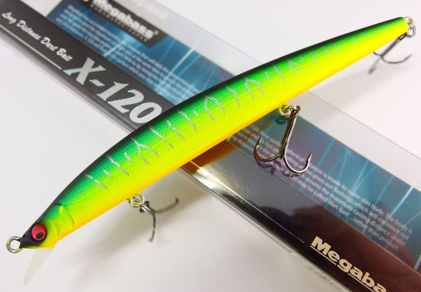 

Воблер Megabass X-120 col. MAT TIGER (арт.18300)