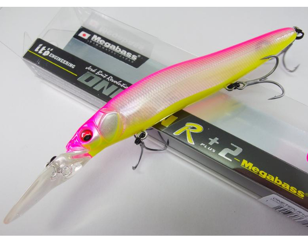 

Воблер Megabass ONETEN R+2 col. JUKUCHO PINK (арт.1234909929433)